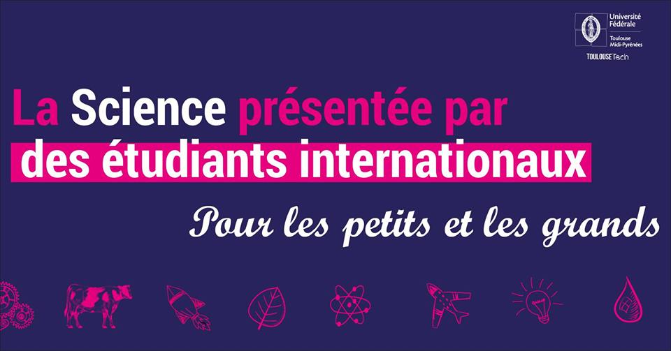 La science présentée par des étudiants internationaux de l'Université fédérale La science présentée par des étudiants internationaux de l'Université fédérale