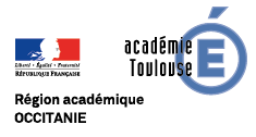 Description image Logo Région académique Occitanie