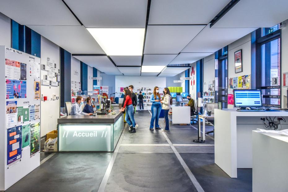 Le Simpps à l'Accueil Desk Université de Toulouse