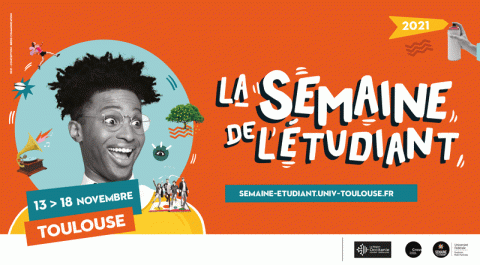 Visuel La Semaine de l'Étudiant 2021 Visuel La Semaine de l'Étudiant 2021