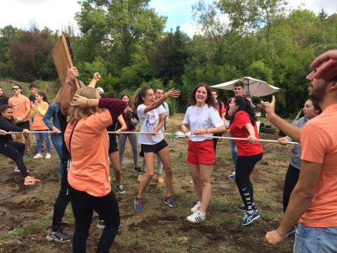 Semaine de l'Étudiant, course d'orientation à Auch