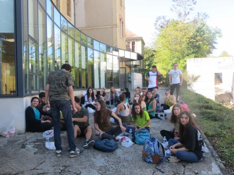 Semaine de l'Étudiant, pique-nique à Auch