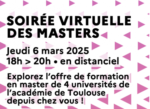Soirée virtuelle des masters 2025
