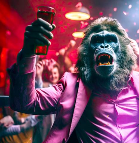 Illustration Le Procès de King-Kong