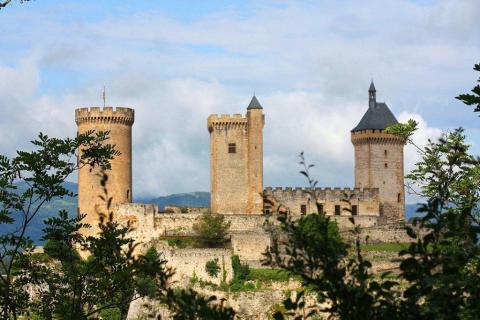 Château de Foix pour les visites dans le cadre des Saisons étudiantes