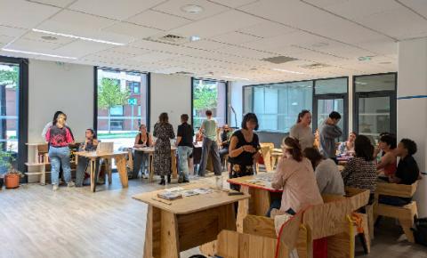 Atelier des assos à la Turbine, tiers lieu étudiant à Toulouse